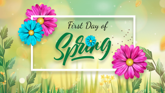 First Day of Spring Twitter
